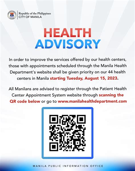 www manila health department com registration online login|How to Register for a COVID Vaccine in Metro Manila .